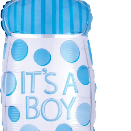 Ballon biberon en forme de garçon