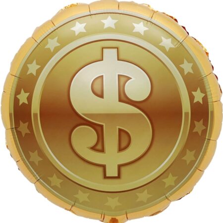 Ballon dollar de 18 pouces