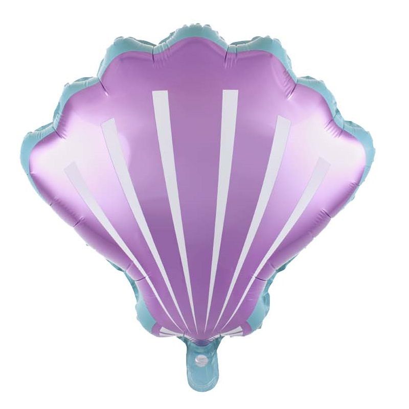 Ballon lilas coquillage