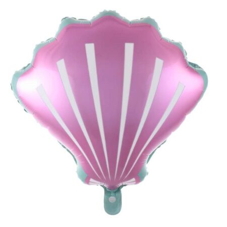 Ballon rose coquillage