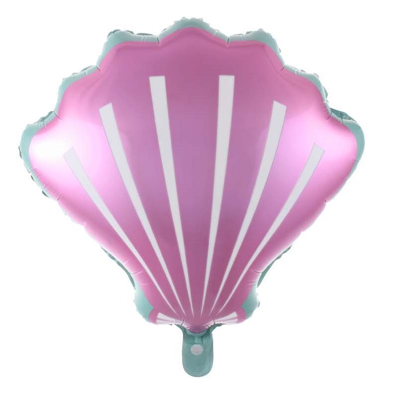 Ballon rose coquillage