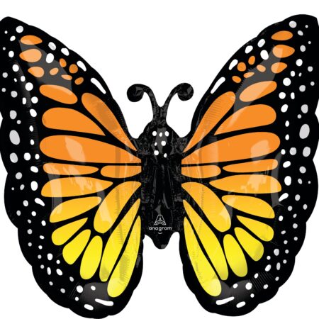 Ballon lumineux SuperShape Papillon Monarque