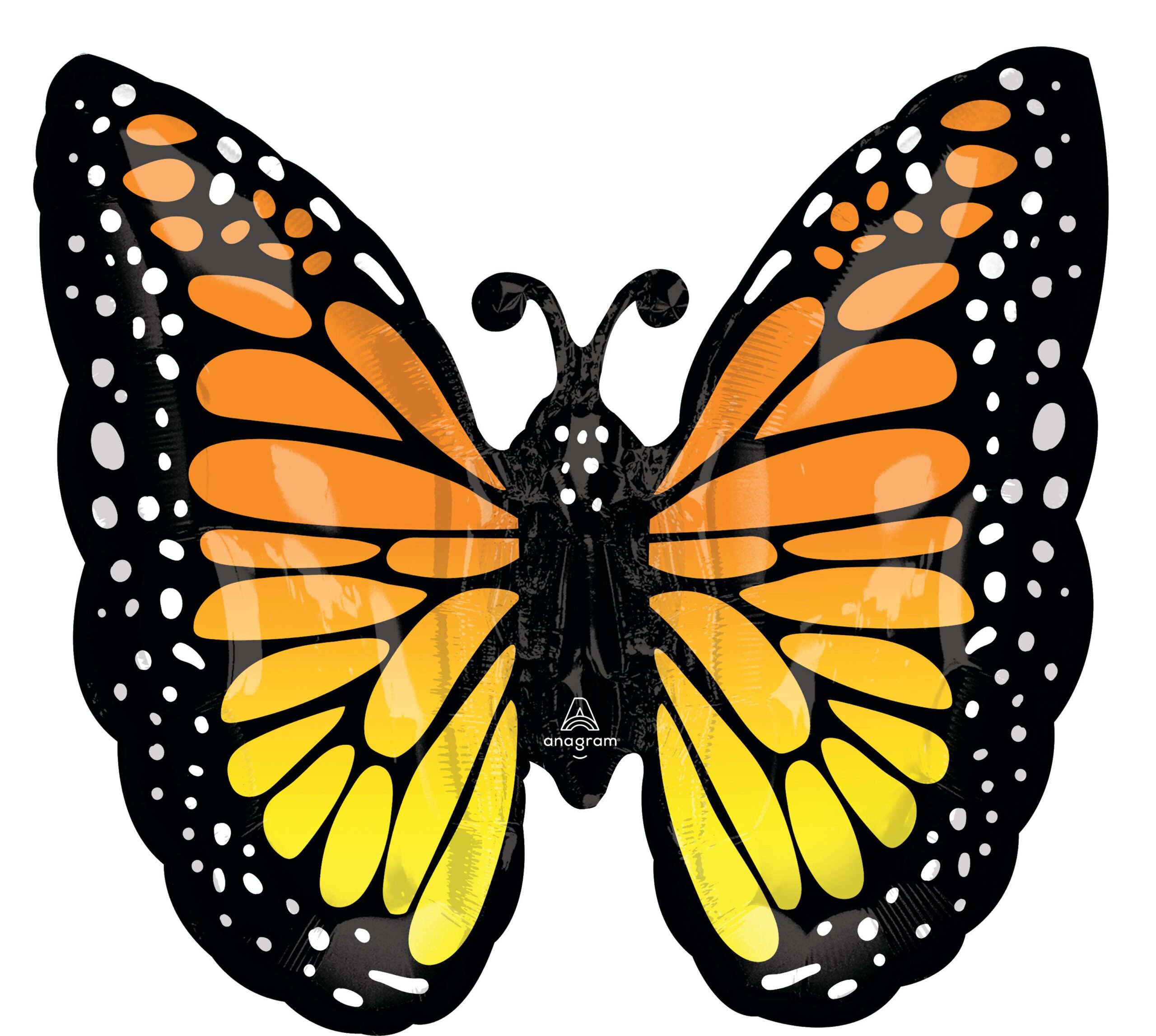 Ballon lumineux SuperShape Papillon Monarque