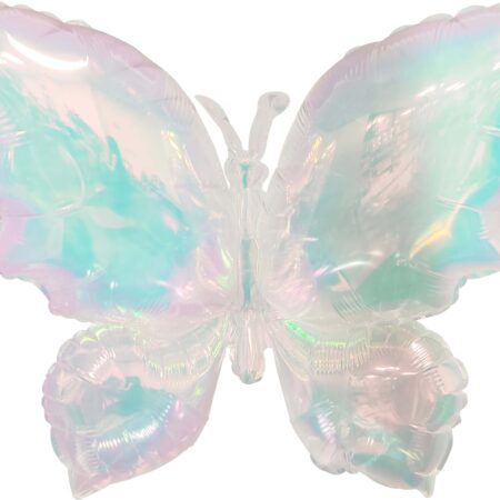 Ballon papillon irisé