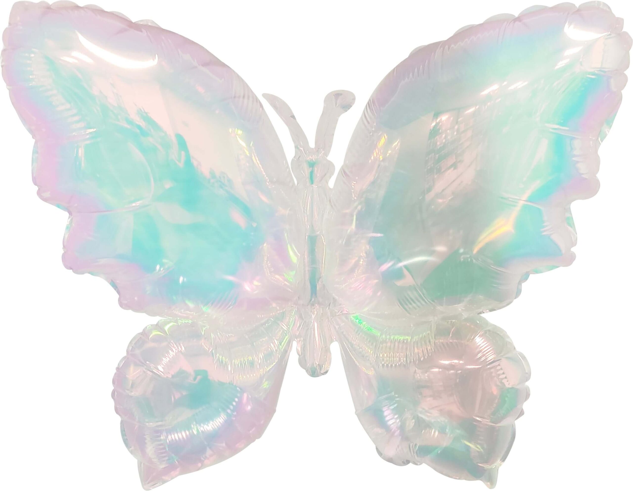 Ballon papillon irisé