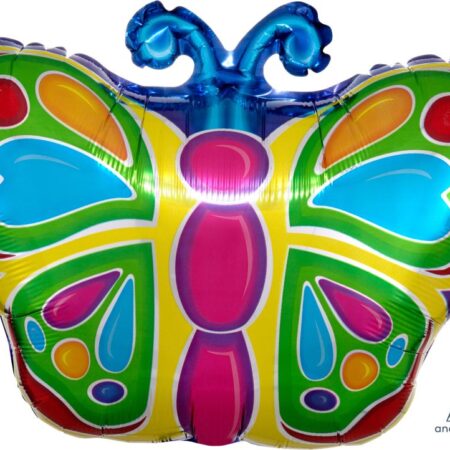 Ballon papillon lumineux de 45 cm