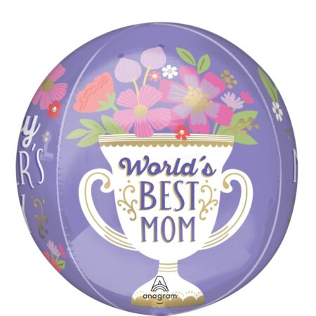 Orbz Ballon « Bonne fête des mères » Meilleure maman du monde